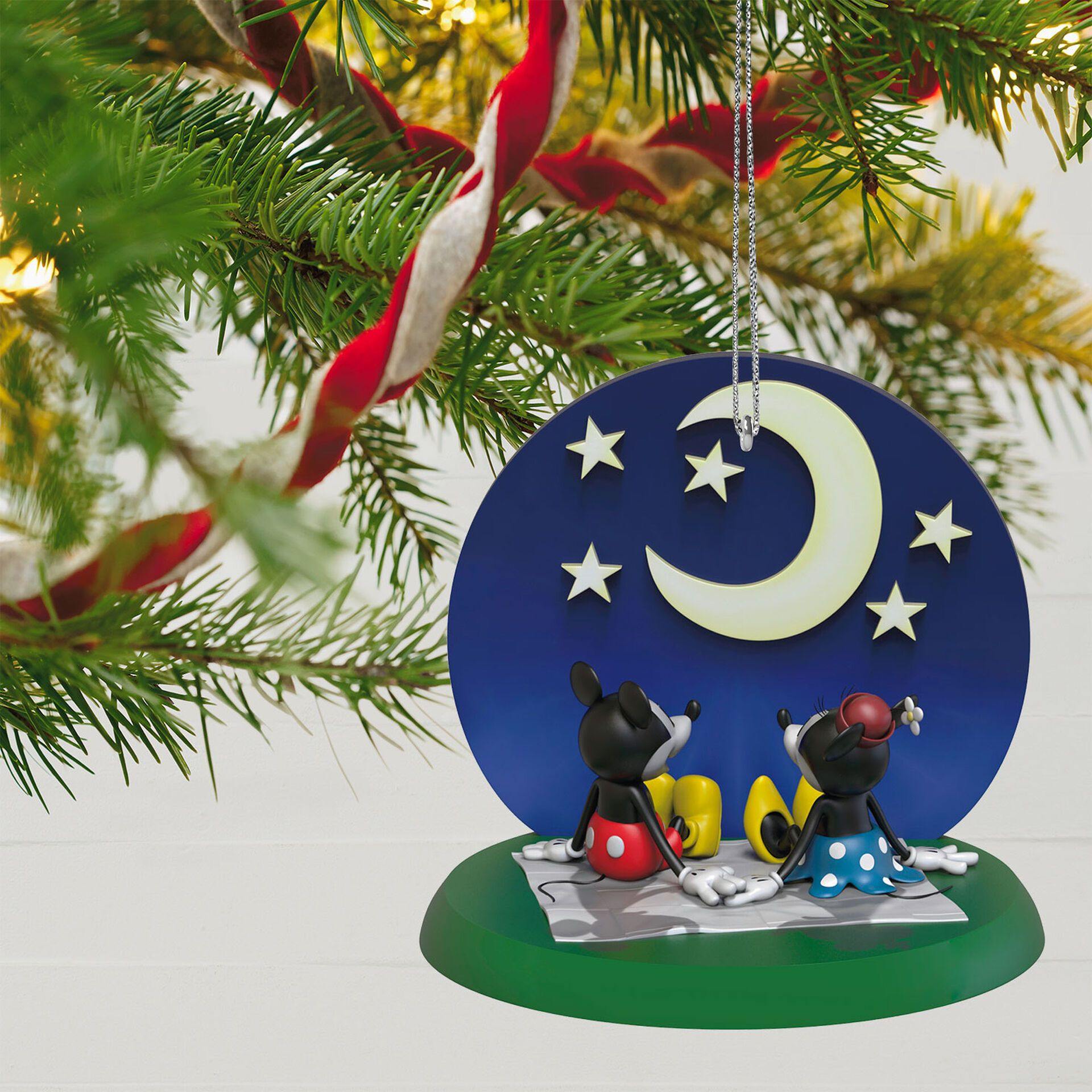 Hallmark 2020 Disney Mickey and Minnie Starry-Eyed Sweethearts Ornament