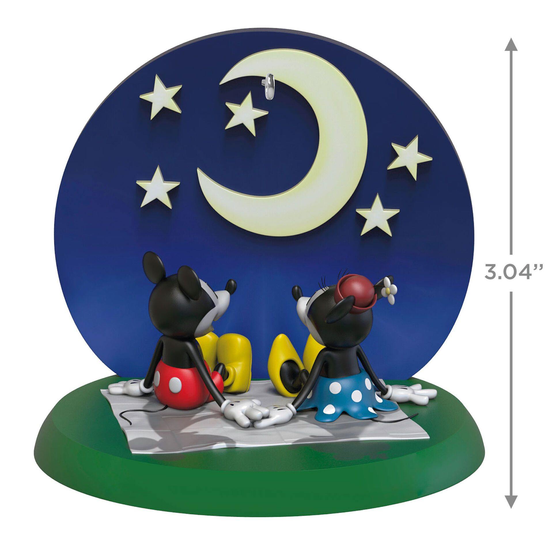 Hallmark 2020 Disney Mickey and Minnie Starry-Eyed Sweethearts Ornament