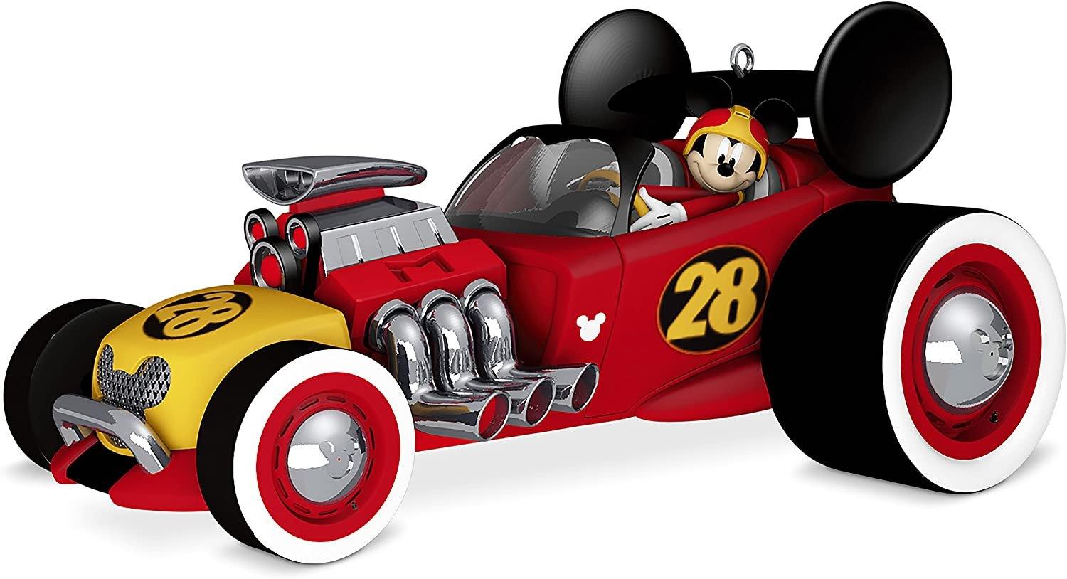 Hallmark Keepsake Christmas Ornament 2018 Year Dated, Disney Junior Mickey And The Roadster Racers New In Box