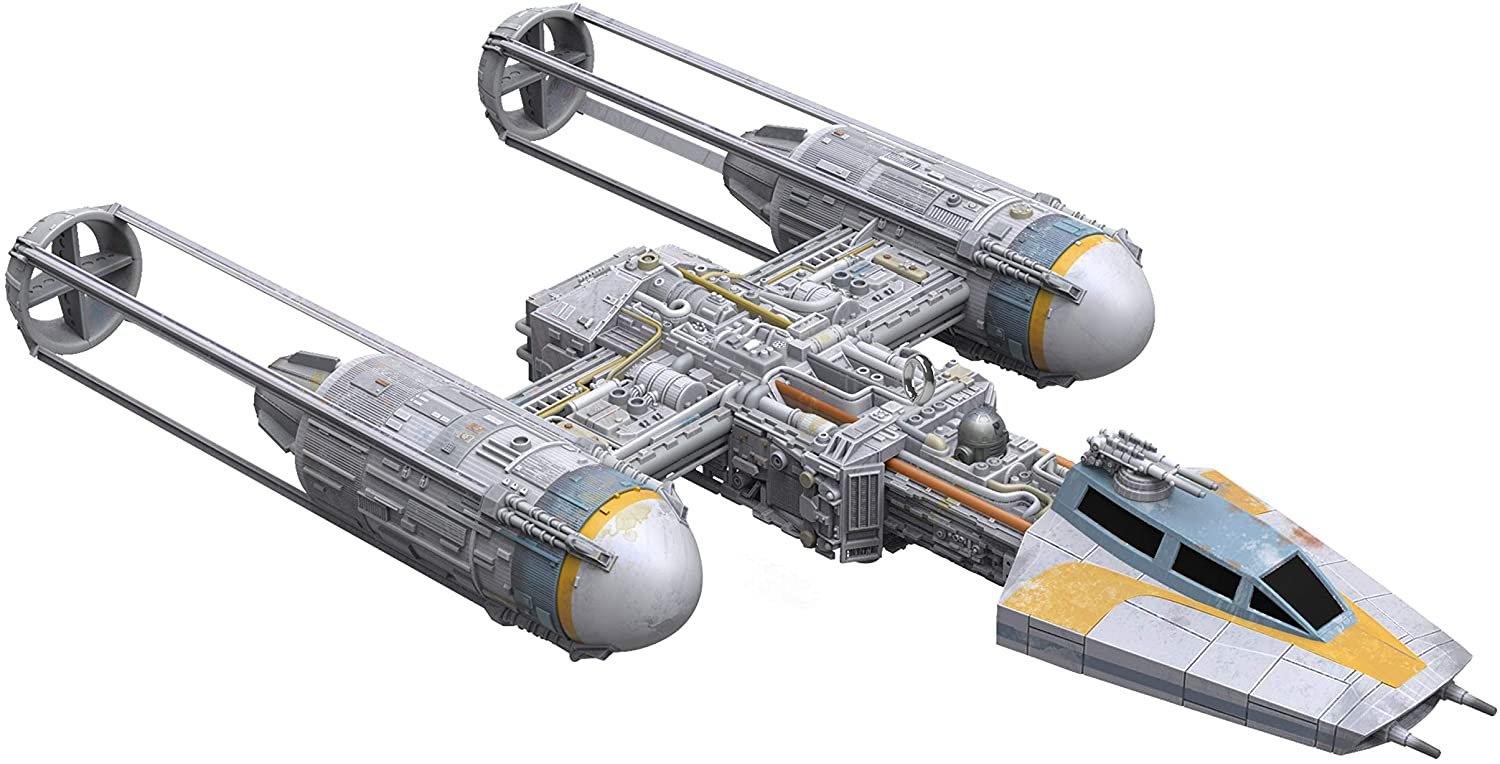 Hallmark Keepsake Christmas Ornament 2019 Year Dated Star Wars Y-Wing Starfighter With Light And Sound New In Box