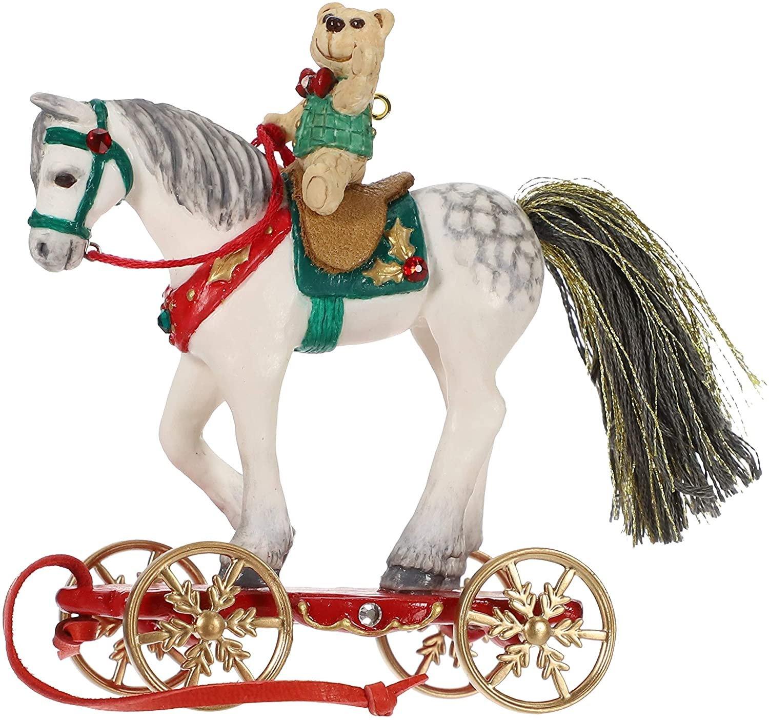 Hallmark Keepsake Christmas Ornament Pretty Pony For Christmas New In Box
