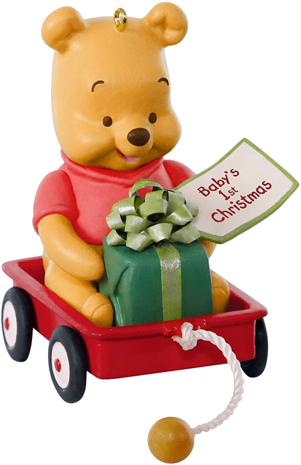 Hallmark Keepsake Ornament 2019 Year Dated Disney Winnie The Pooh Baby's First Christmas NEW IN BOX
