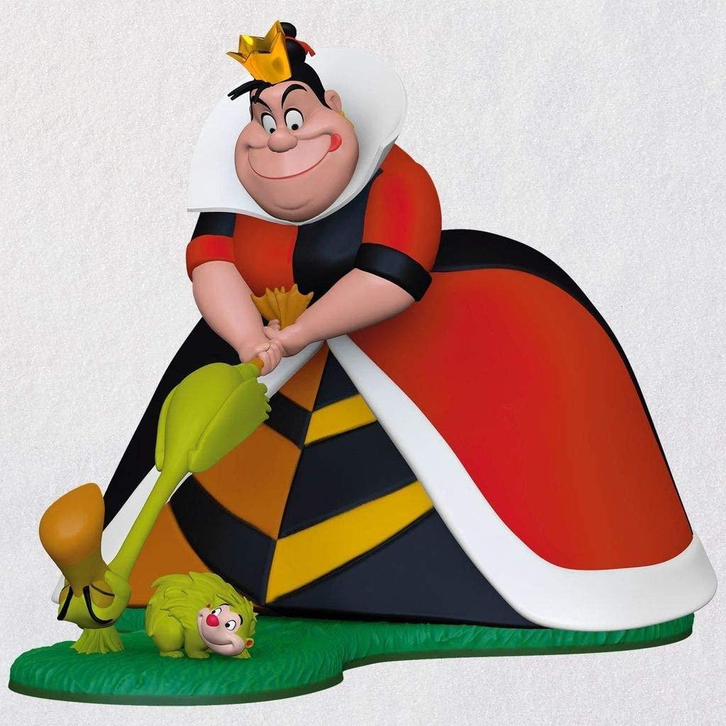 Hallmark Keepsake Ornament Disney Alice In Wonderland Queen Of Hearts Limited Edition New In Box