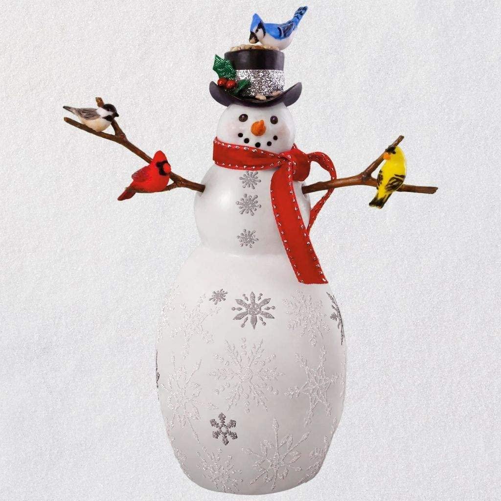 Hallmark Keepsake Ornament Feeding The Flock Snowman 2018 New In Box