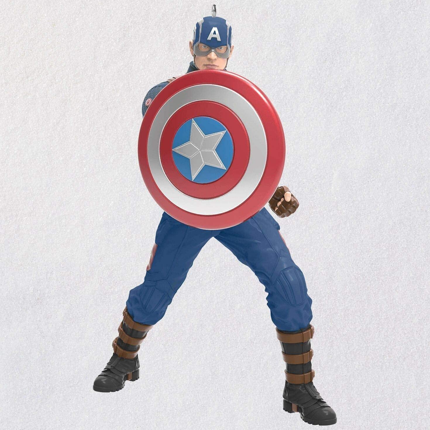 Hallmark Marvel Studios Avengers: Endgame Captain America Ornament New In Box