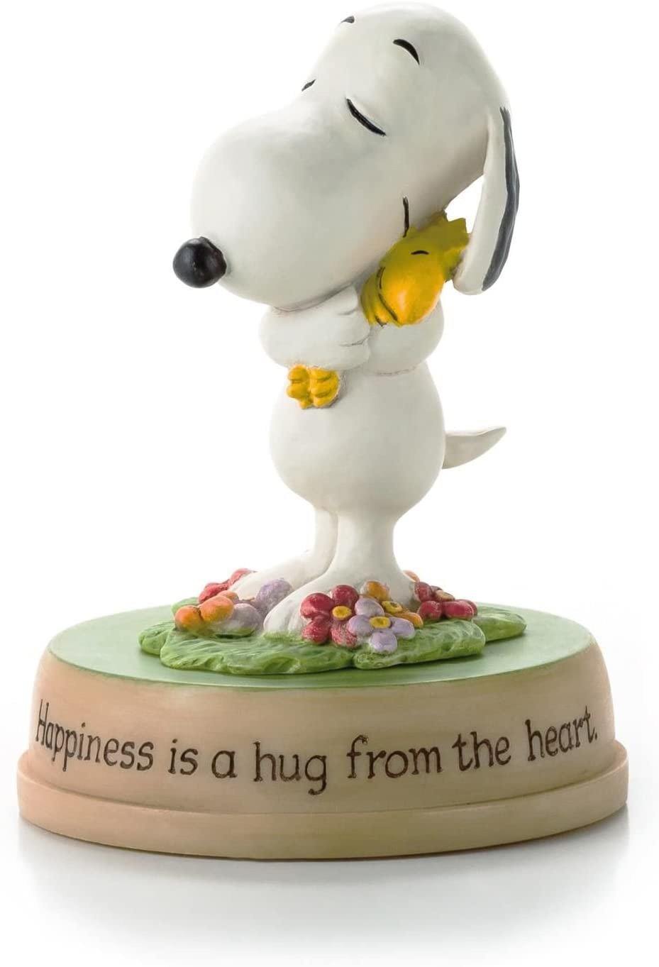 Hallmark Peanuts Gallery Snoopy Happiness Is A Hug From The Heart Figurine