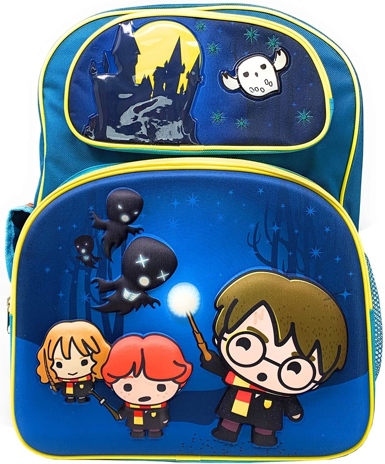 Harry Potter 3-D 16" Backpack w/printed straps