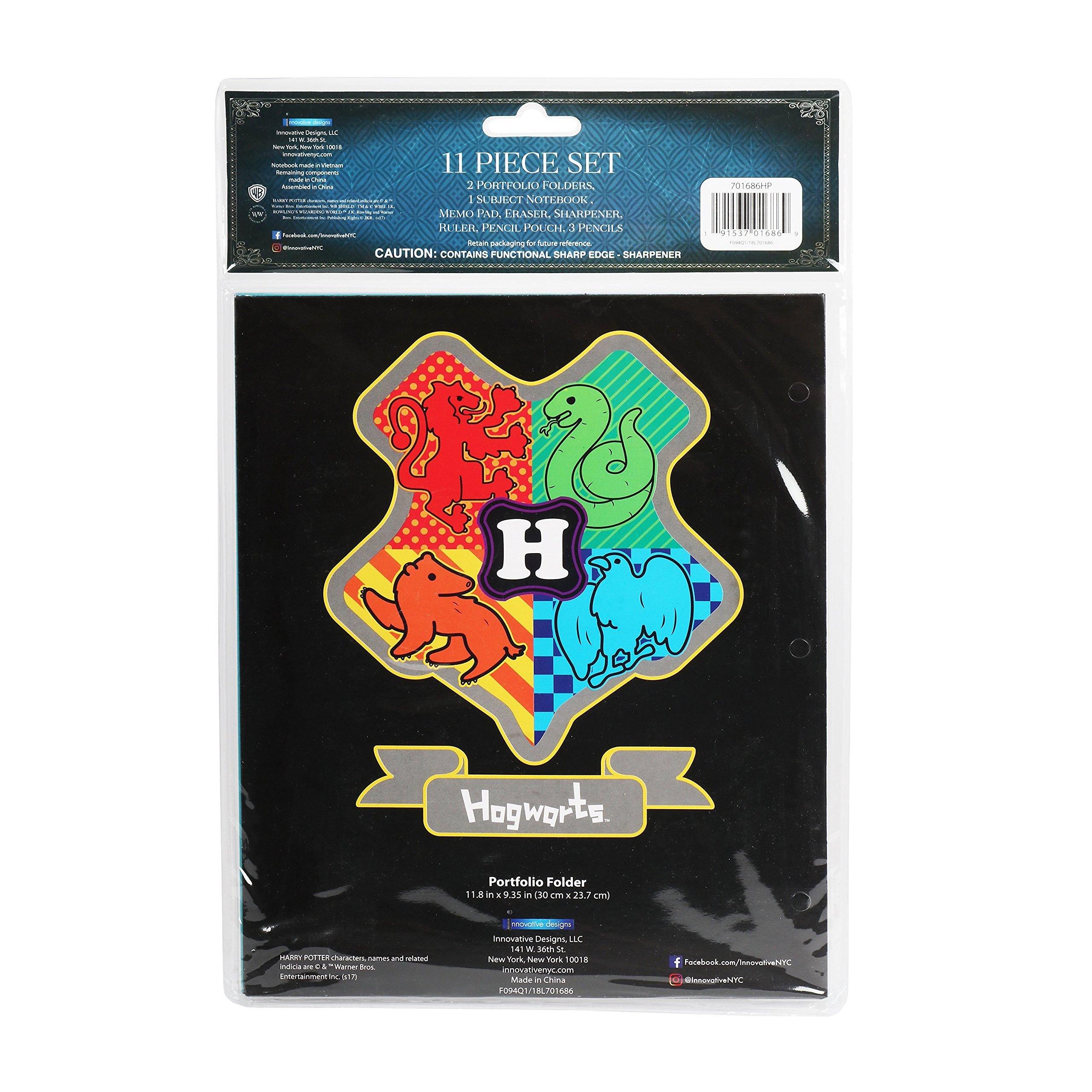 Harry Potter Chibi Stationery Set School Supplies For Kids / 11 Pieces