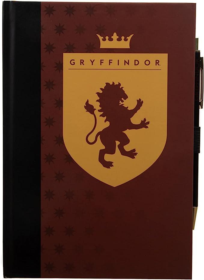 Harry Potter Gryffindor Hardcover Journal and Pen Set