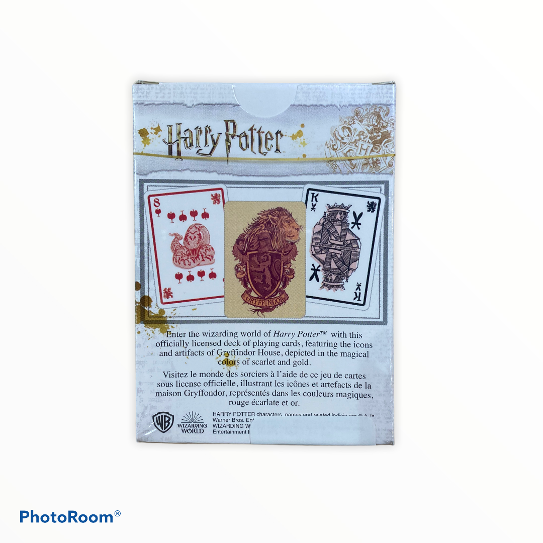 Harry Potter Gryffindor Playing Card Deck