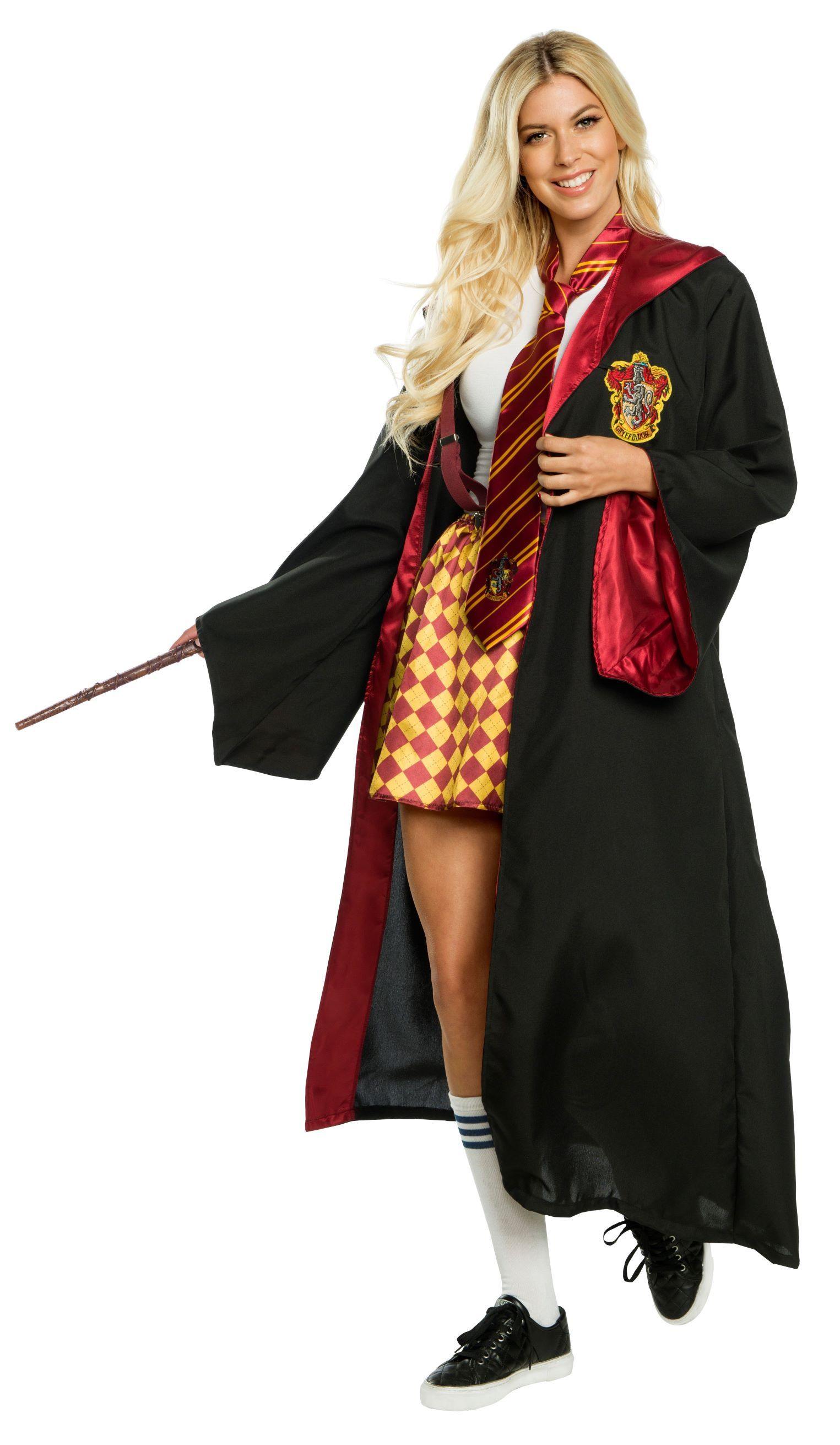 Harry Potter Gryffindor Robe, Women'S Halloween Costume, One Size Fits Most