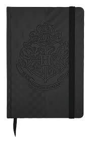 Harry Potter Hogwarts Crest Journal Black