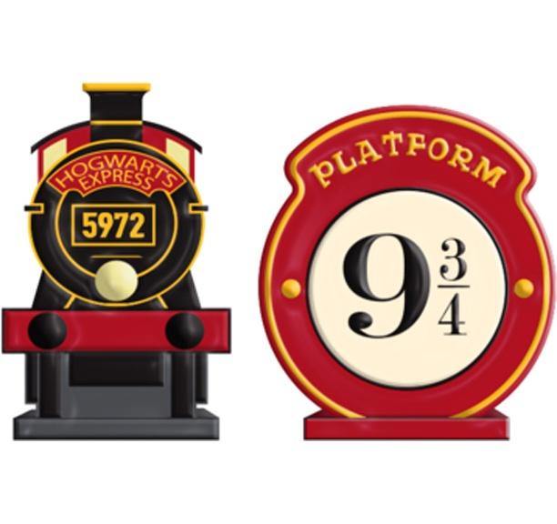 Harry potter Hogwarts Express 9 3/4 Ceramic Salt And Pepper Shaker