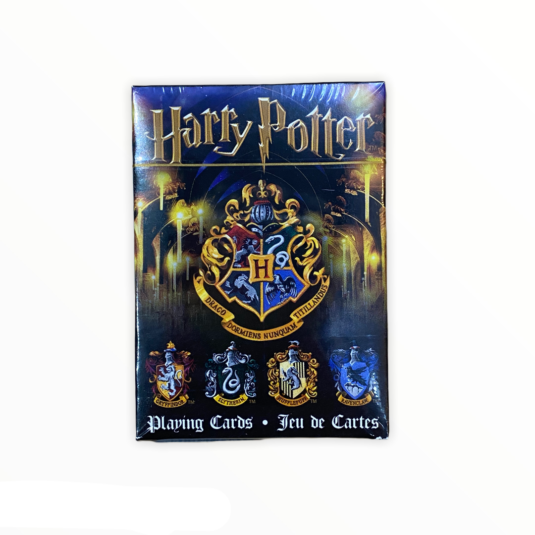 Harry Potter Hogwarts House Playing Cards