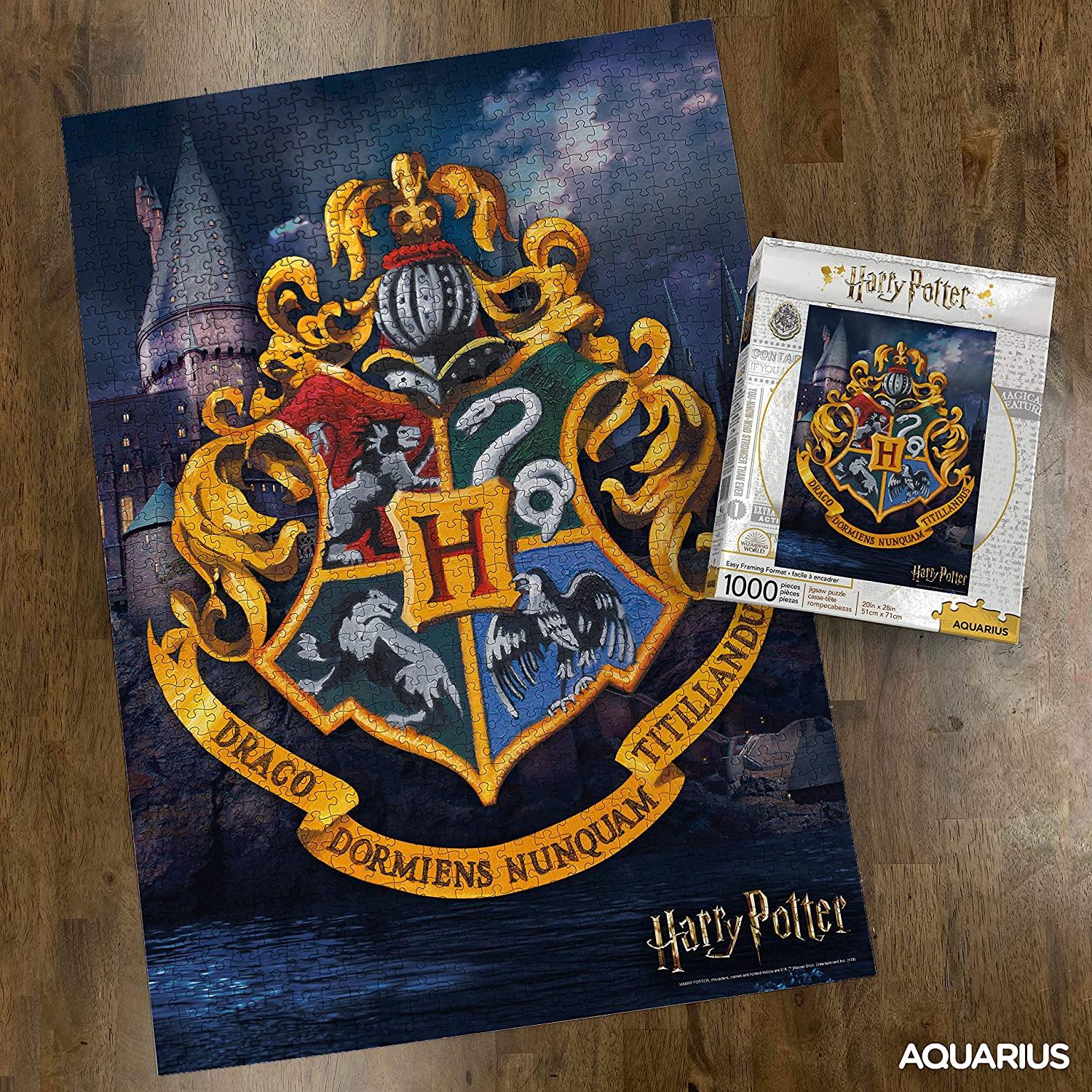 Harry Potter Hogwarts Logo 1,000-Piece Puzzle
