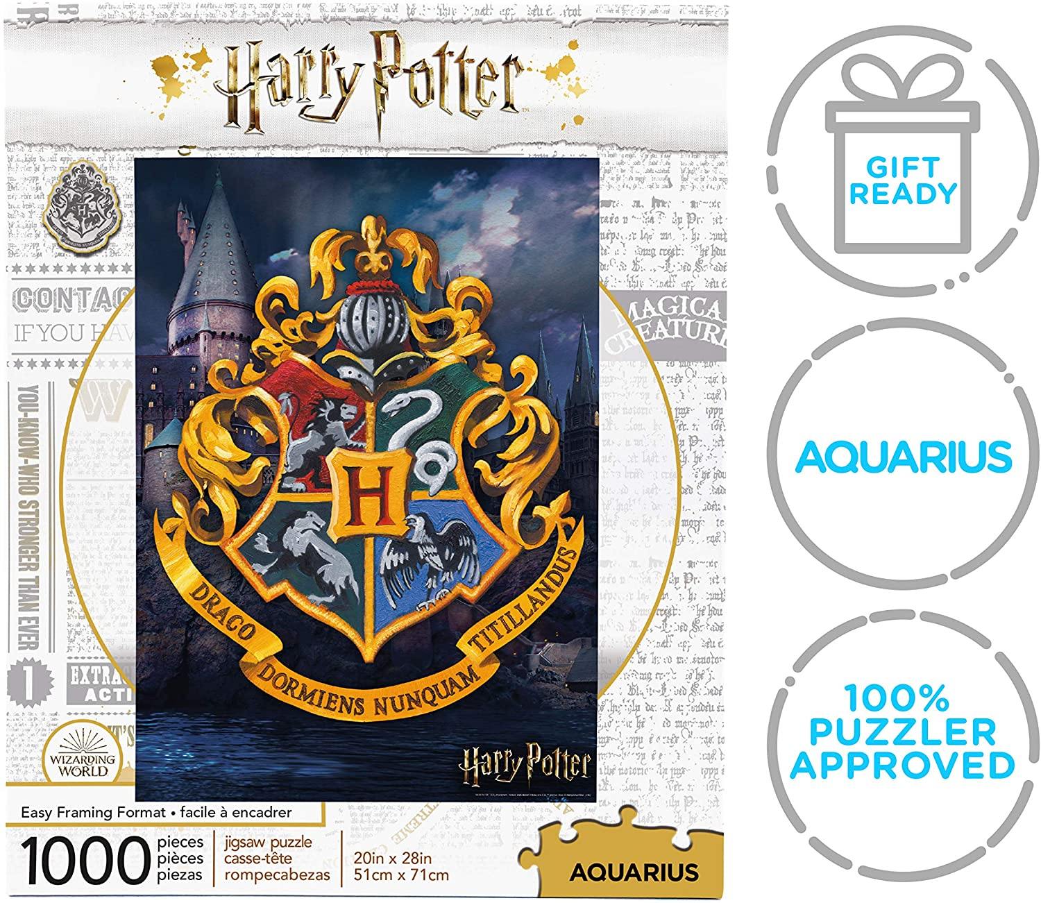 Harry Potter Hogwarts Logo 1,000-Piece Puzzle