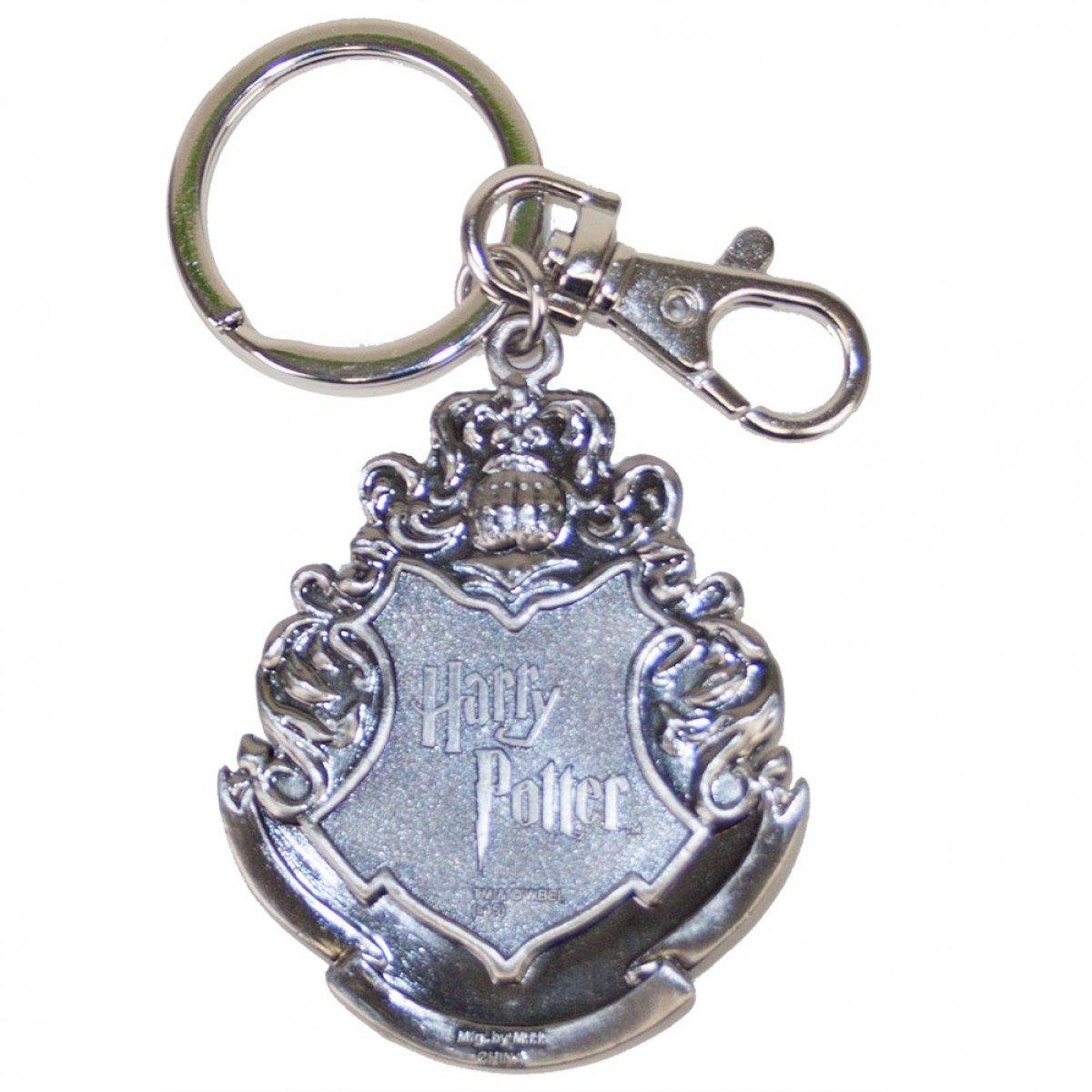 Harry Potter Hogwarts School Crest Pewter Keychain