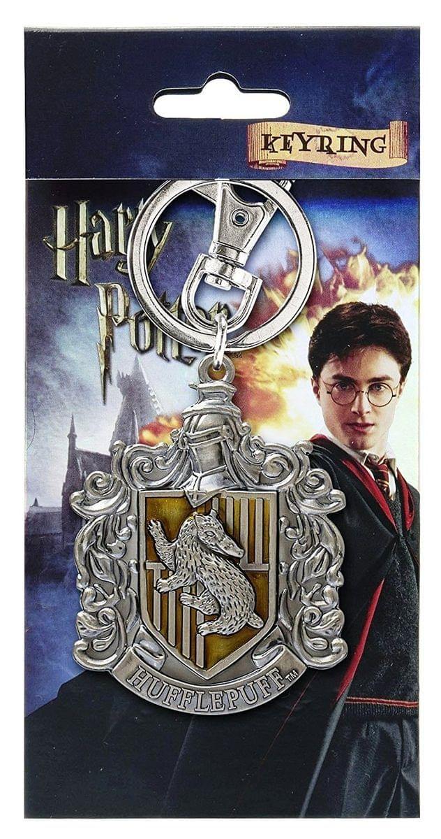 Harry Potter Pewter Hufflepuff Keychain