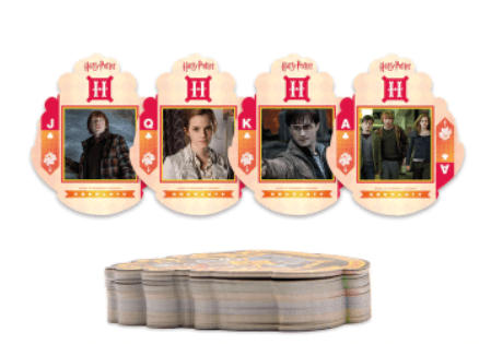 Harry Potter Shaped Playing Cards