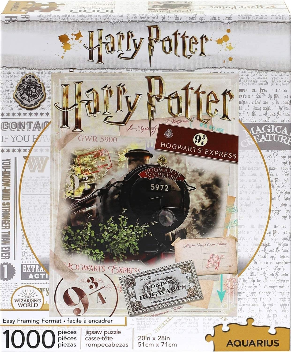 Harry Potter Ticket 1,000-Piece Puzzle
