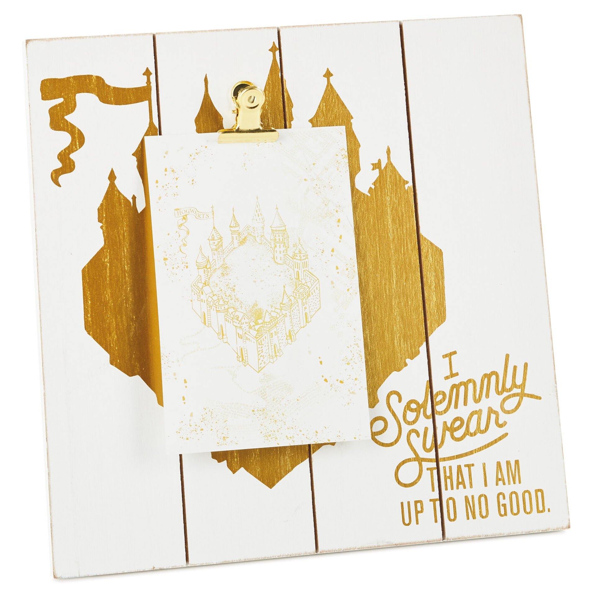 Harry Potter™ Solemnly Swear Wood Picture Frame With Clip, 10X10