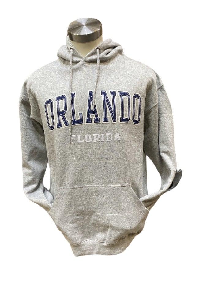 Heather Grey Orlando Florida Pullover Hoodie
