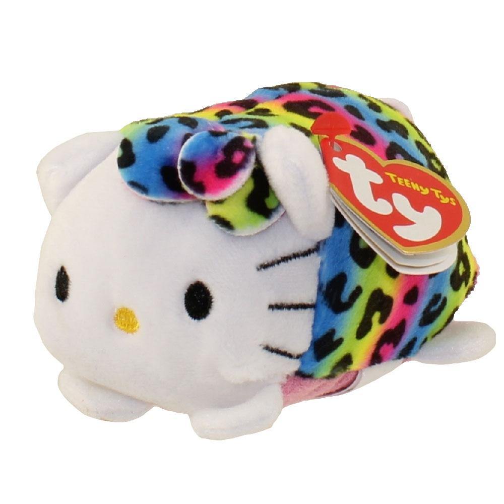Hello Kitty Rainbow Leopard Plush 4"