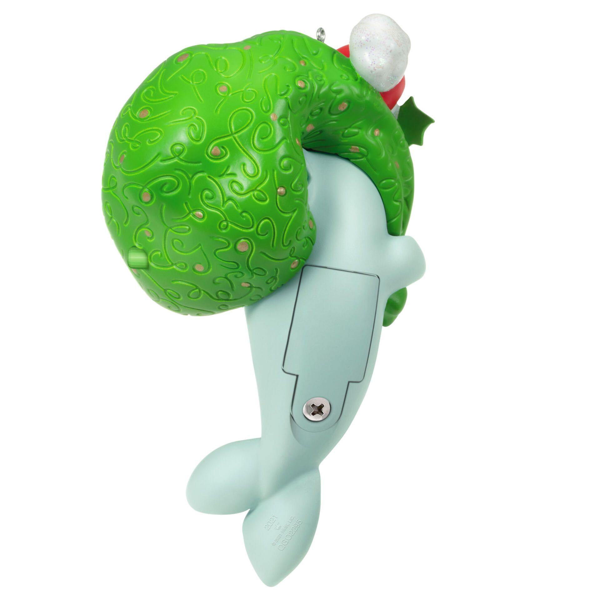 Here Comes Dolphin Claus Musical Ornament