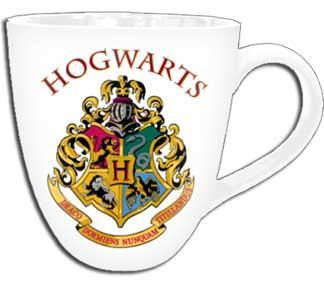 Hogwarts Crest Text 18 oz Ceramic Mug