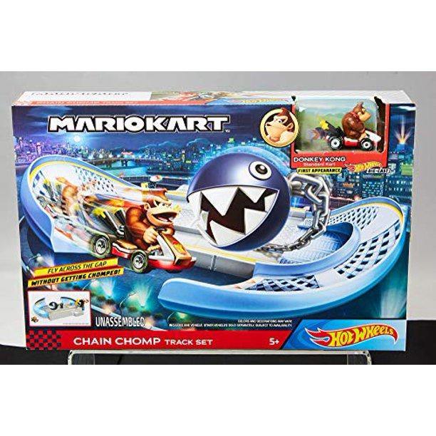 Hot Wheels Mario Kart Chain Chomp Track Set