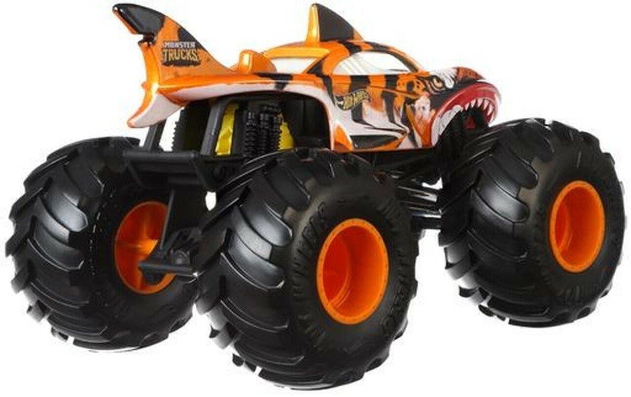 Hot Wheels Monster Trucks Tiger Shark Diecast Car