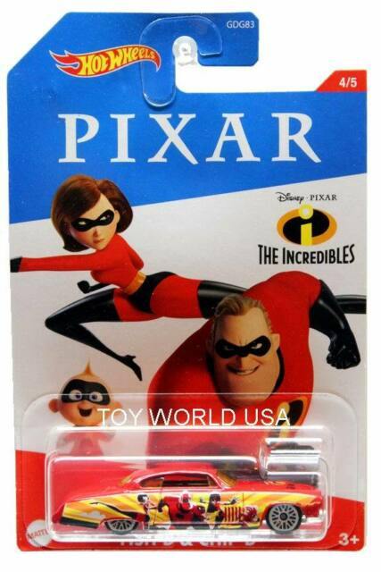 Hot Wheels Pixar Disney