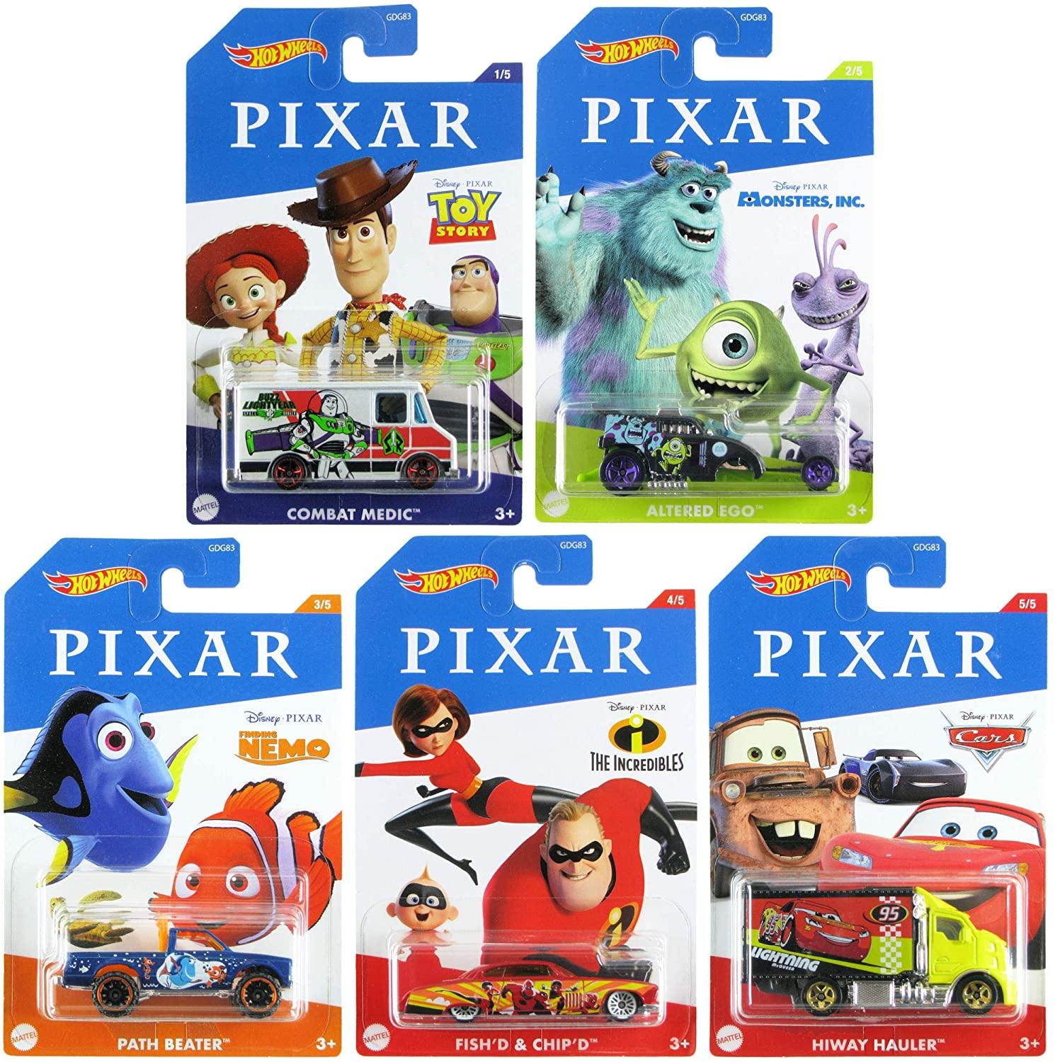 Hot Wheels Pixar Disney
