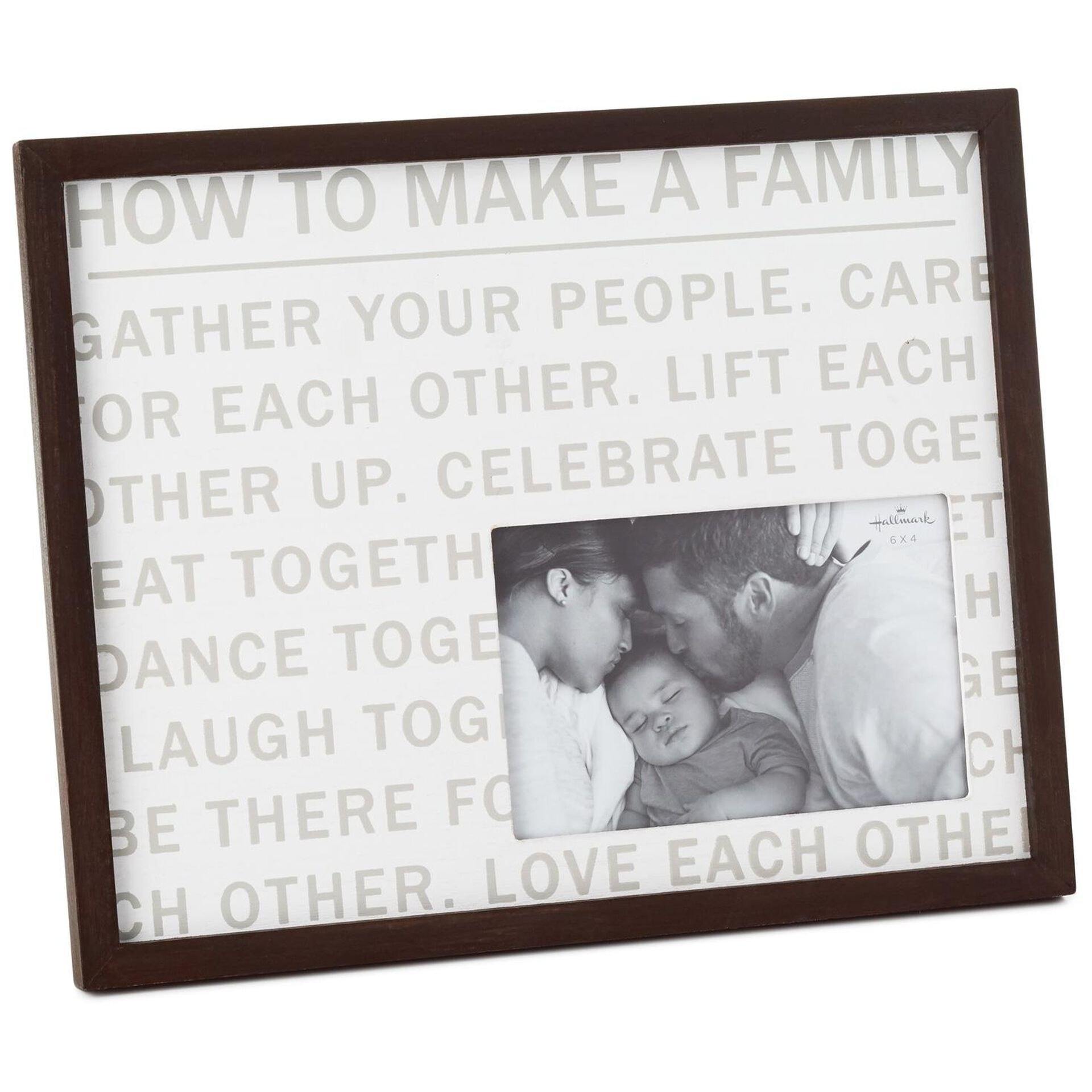 How To Make A Family Picture Frame, 4X6