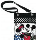 Hugging Mickey and Minnie Wallet Purse