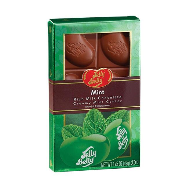 Jelly Belly Mint Filled Chocolate Bar - 1.75 oz