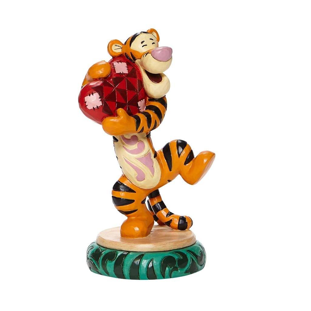 Jim Shore Disney Traditions Tigger Holding A Heart Figurine 5.5" H