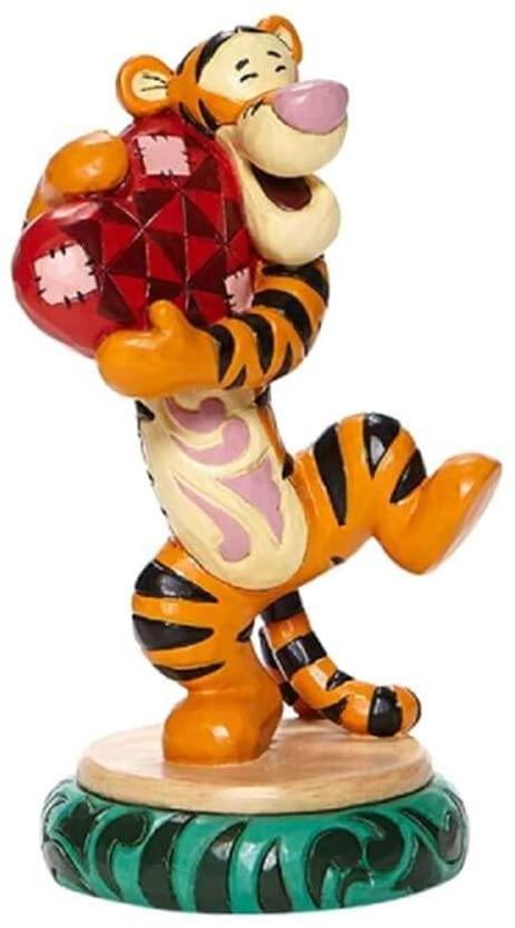 Jim Shore Disney Traditions Tigger Holding A Heart Figurine 5.5" H