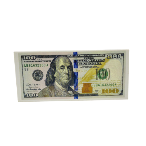 Jumbo $100 Dollar Bill Eraser