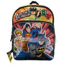 Justice League Boys Backpack Multicolor