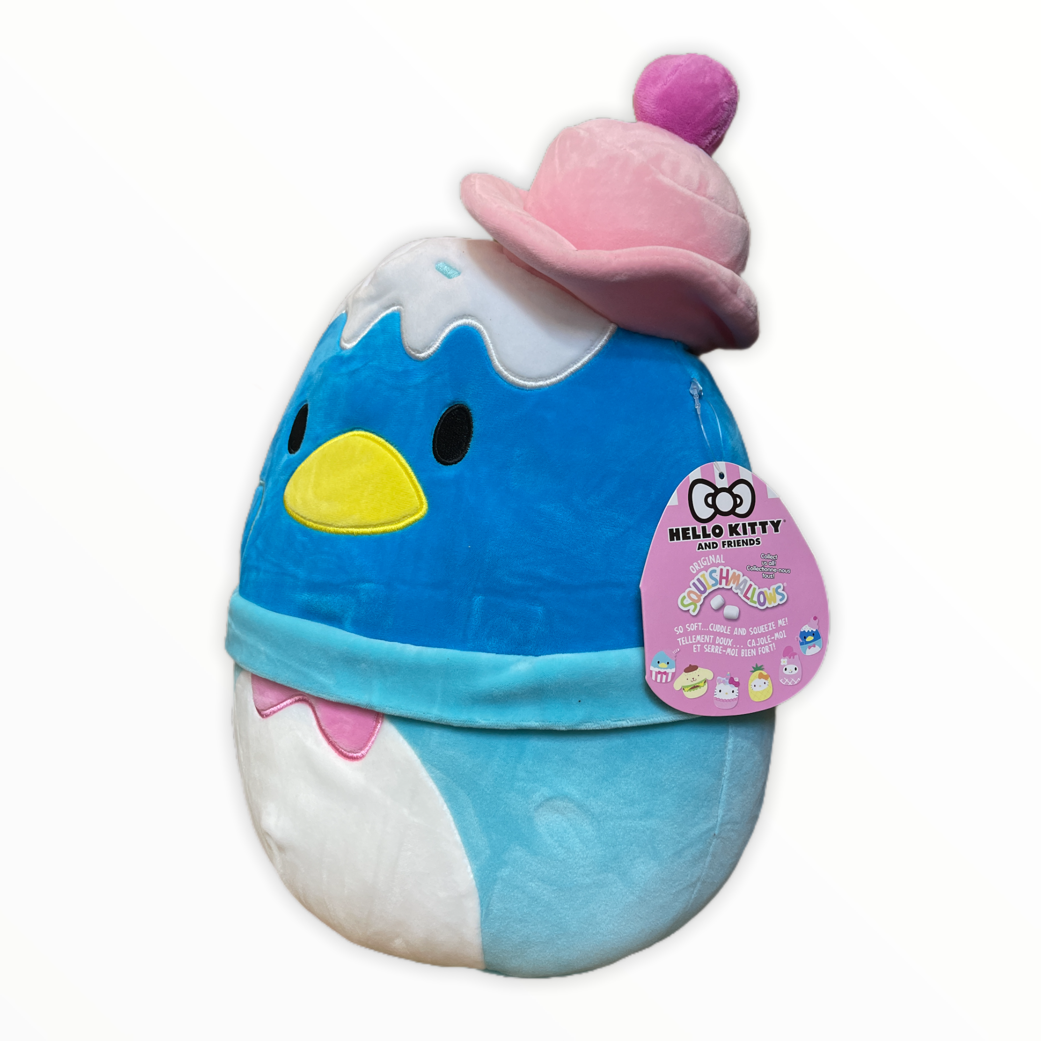 Kellytoy Offical Sanrio Squishmallow Ice Cream Tuxedo Sam 12" Plush