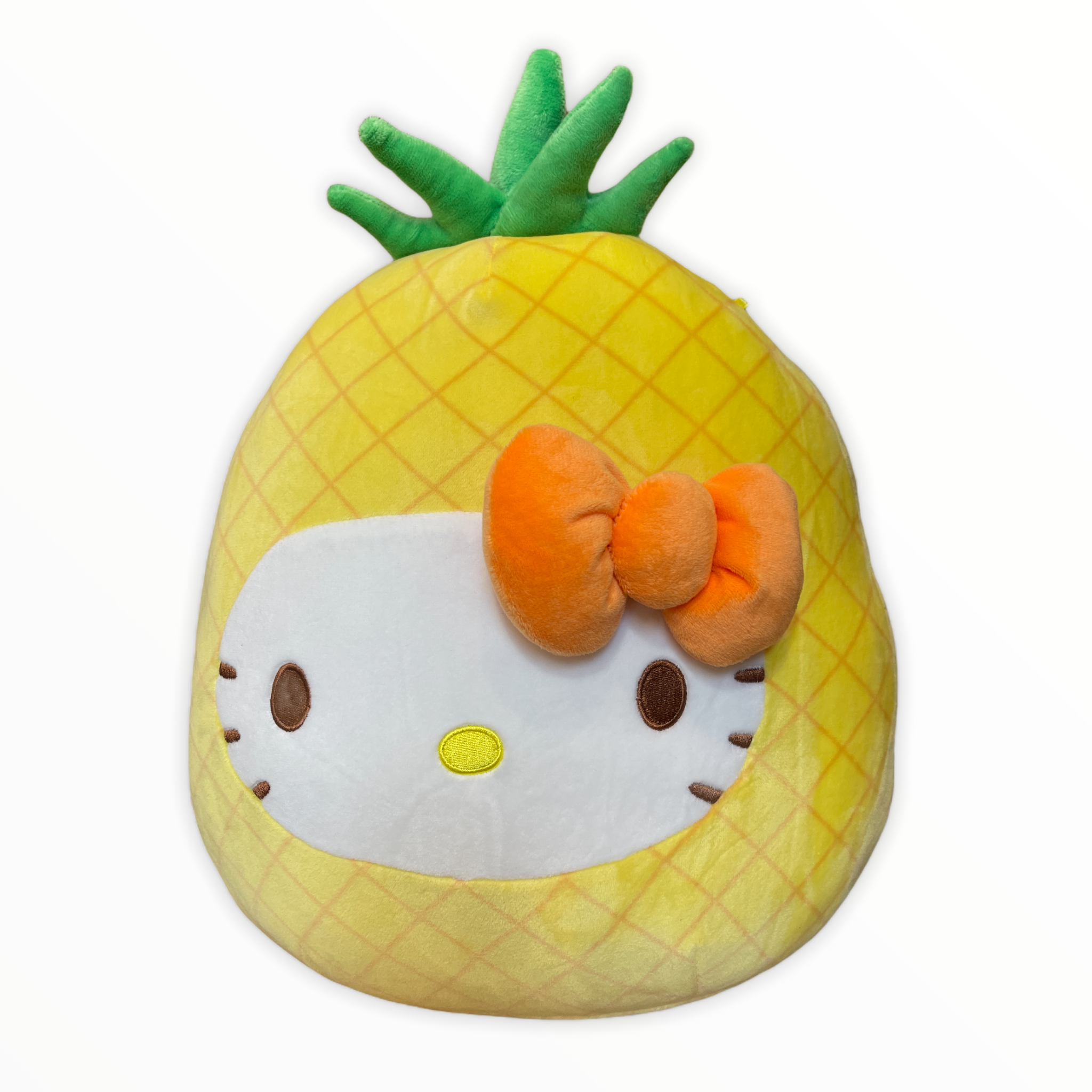 Kellytoy Offical Sanrio Squishmallow Pineapple Hello Kitty 12" Plush