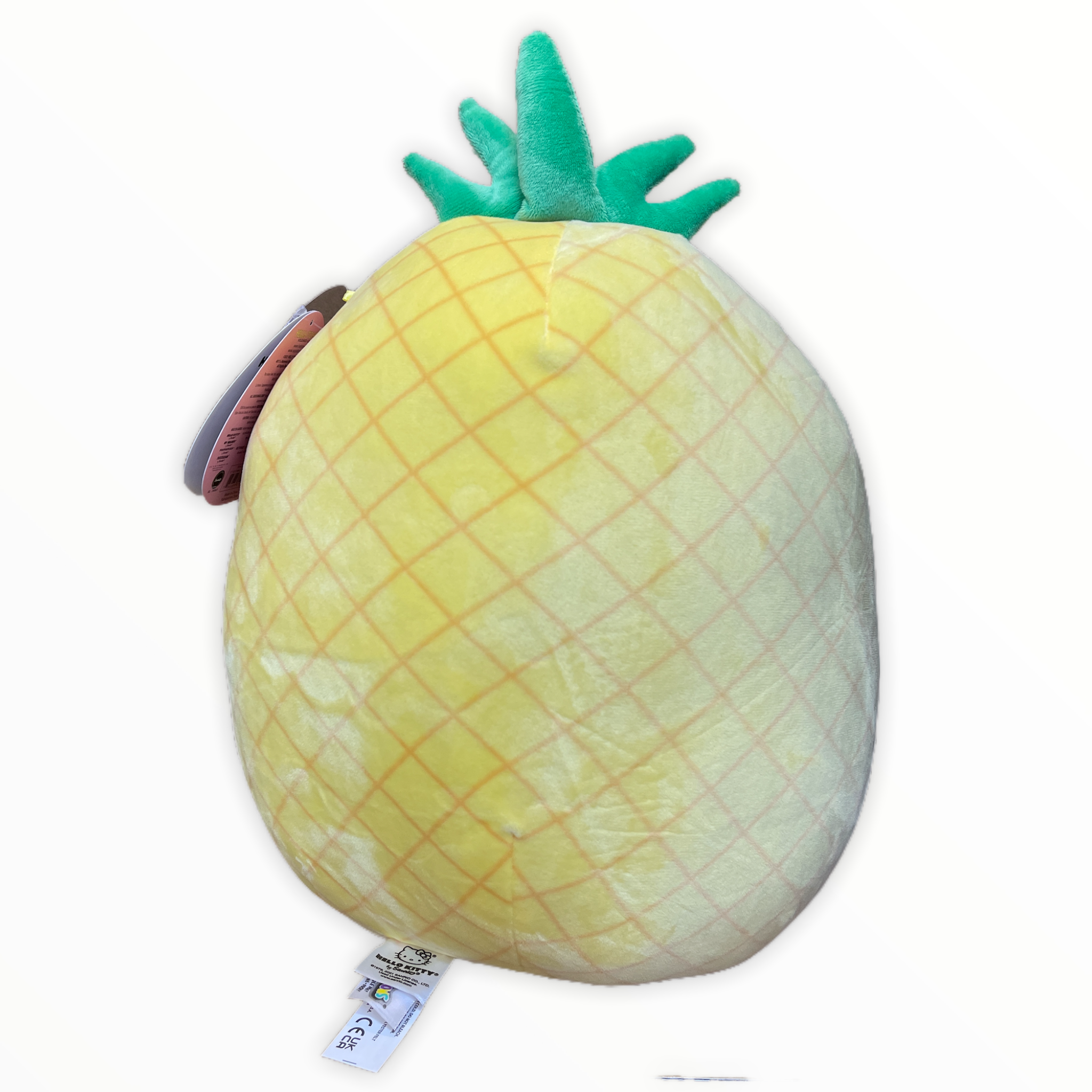 Kellytoy Offical Sanrio Squishmallow Pineapple Hello Kitty 12" Plush