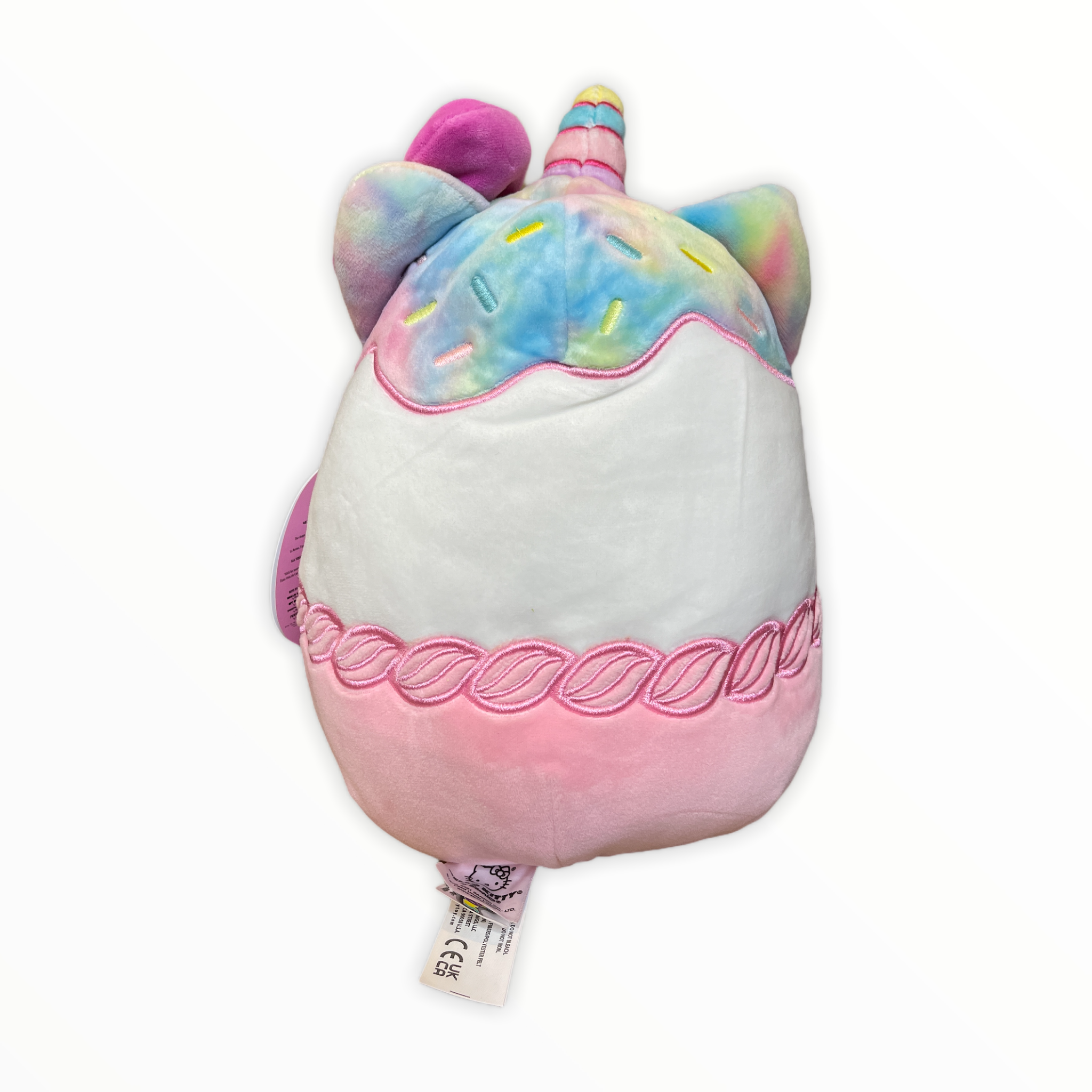 Kellytoy Offical Sanrio Squishmallow Unicorn Hello Kitty 8" Plush