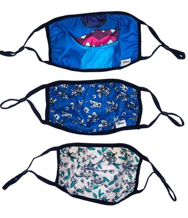 Lilo & Stitch 3pack Adult Reusable Cloth Face Masks