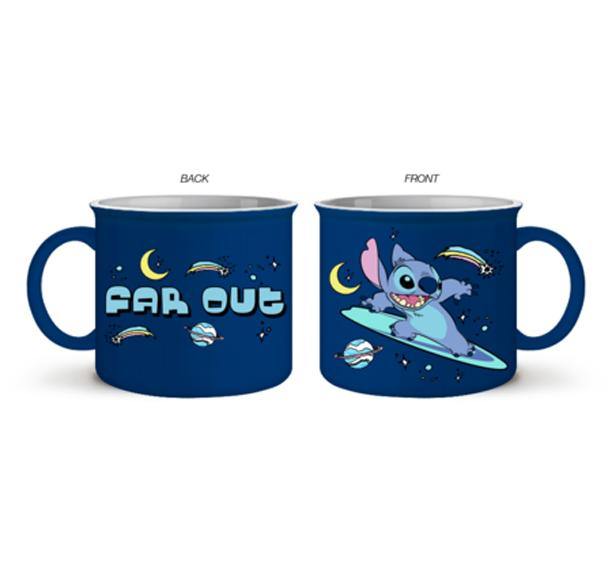 Lilo And Stitch Far Out 20 oz Ceramic Camper Mug