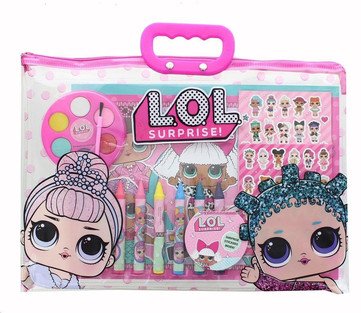 Lol Surprise Stationery & Paint Tote Set