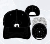 Disney Standing Mickey Icon Black Cap