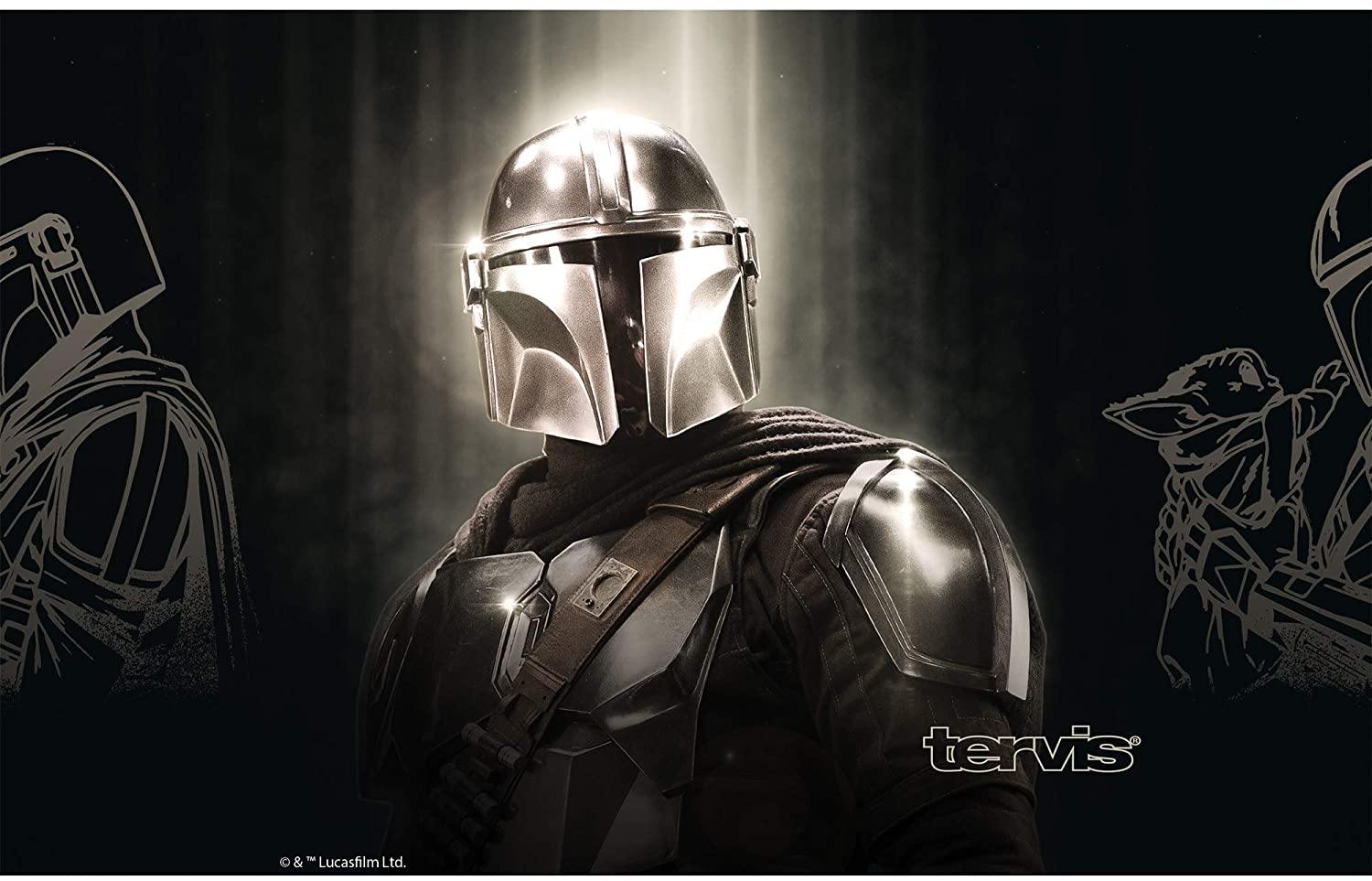Mandalorian chrome mando tumbler