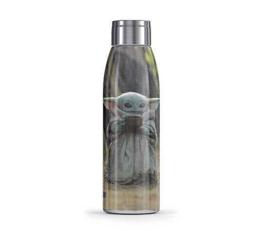 Mandalorian The Child Sipping 17 oz Stainless Steel Slim